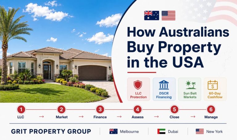 How Australians Buy Property in the USA Step by Step