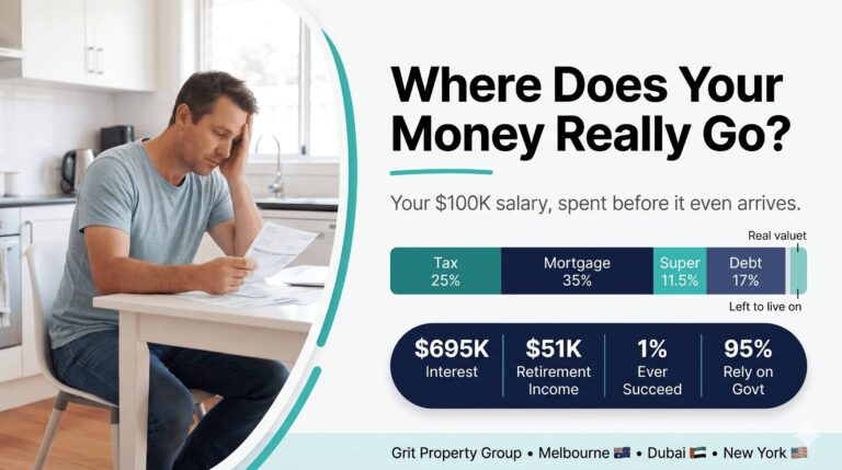 truth about tax, mortgage and super, and how the top 1% of Australians build real wealth instead